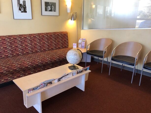 The waiting room